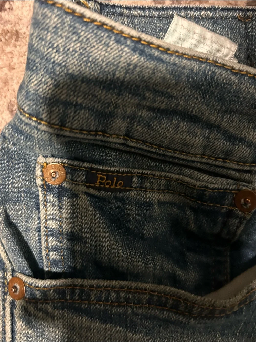 Polo Ralph Lauren Men's Light Blue Denim Jeans
